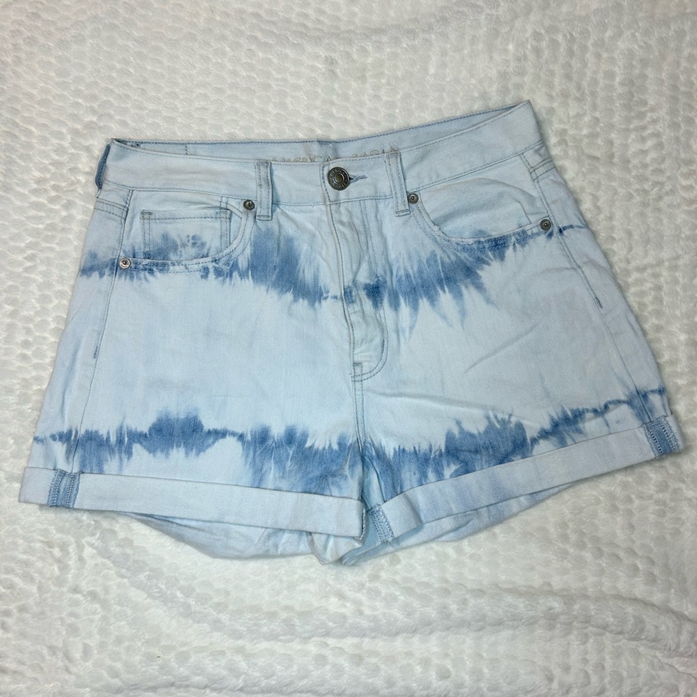 American Eagle High Rise Mom Shorts